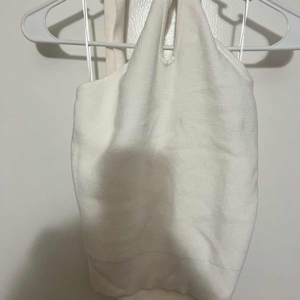 Banana Republic Cream Knit Top